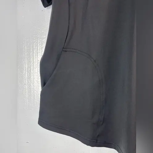 WonderWink  L Scrub Tunic Modern Fit Like New Top - NWOT in Black - Image 4