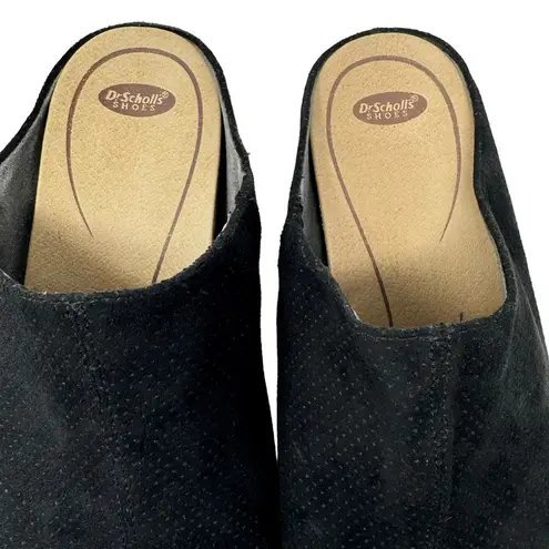 Dr. Scholls Dr Scholl’s Perforated Platform Slide Sandals Black Size 8.5