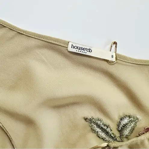 House Of CB NEW  Lailah Artichoke Embroidered Floral Set Small