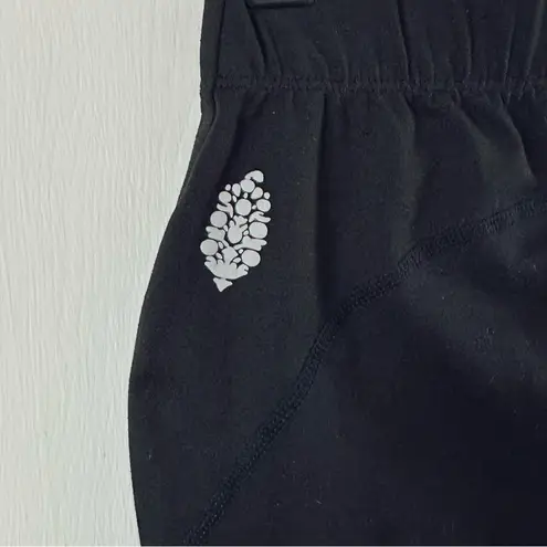 FP Movement Black Let’s Bounce Pants Bubble Sweatpants Athleisure Yoga Size S