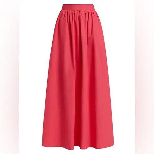 Susana Monaco Poplin Maxi Skirt - Framboise