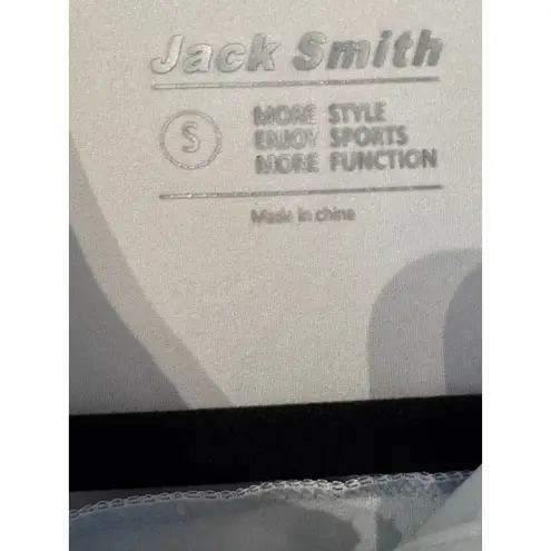 Jack Smith Women's Long Sleeve Polo Shirt Abstract Print Golfing Top Blue