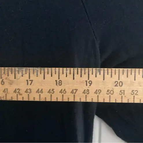 Soma Womens Black Lace Tunic Top Shirt L Rayon Spandex Size L