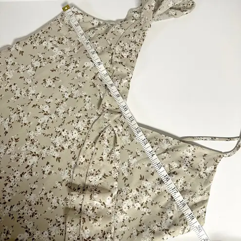 WAYF Morgana Tiered Ruffle Midi Dress