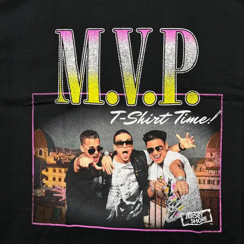 MTV Jersey Shore M.V.P. T-Shirt Time T-Shirt Size Large