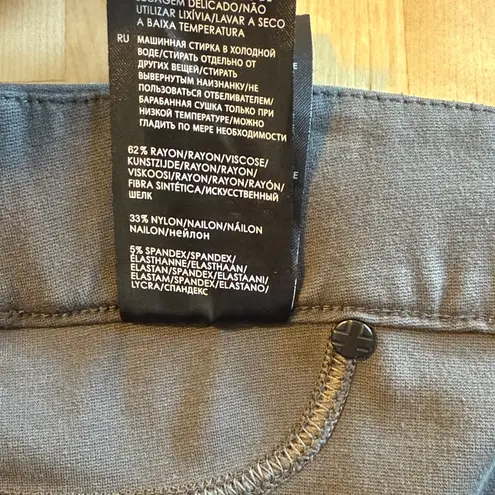 Liverpool Jeans Company Liverpool Mid-Rise Kimberly Pull-On Bootcut Gray Ponte Knit Pants, 10 / 30