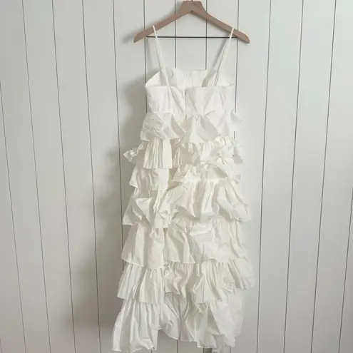 Ulla Johnson Avery Tiered Long Dress White