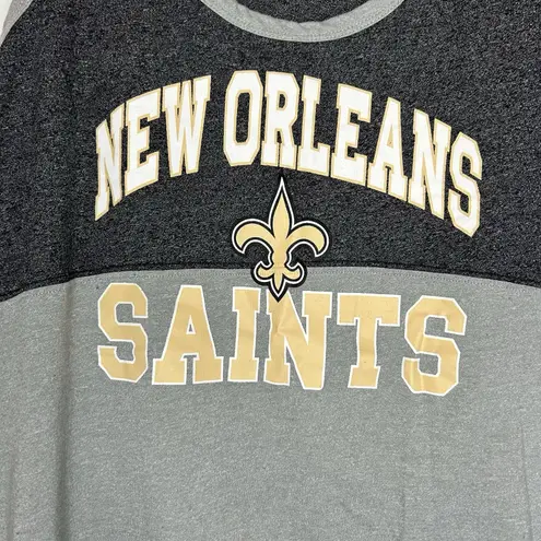 New Orleans Saints Team Apparel Womens Size XL Tank Top Gray