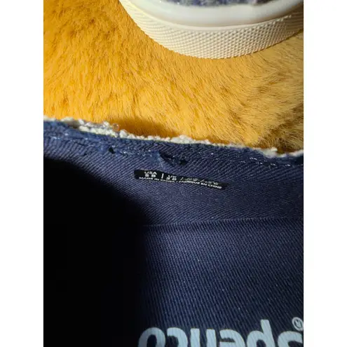 Spenco Women's Santa Maria Batik Sneaker Peacoat Blue Slip On Sneakers Size 5