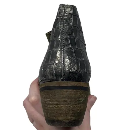 Kanna “Nat” Suede Ankle Boots Womens Size EU 39 US 8 Green Leather Bohemian Boho