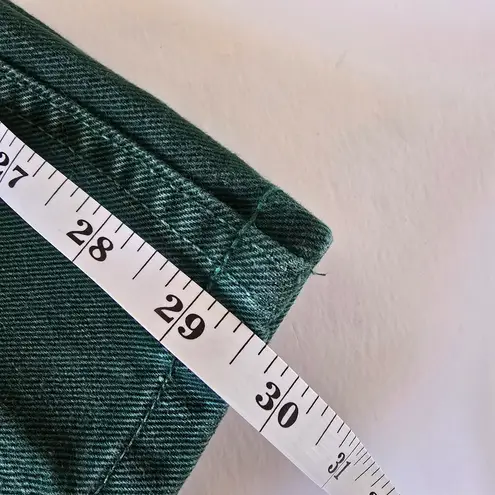 Levi's Vintage  90s Dark Green High Rise Tapered Leg Cotton Jeans Size 7