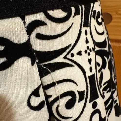 Crystal Doll Black and White Fit and Flare
Dress