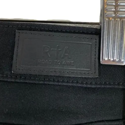 NEW RTA Road To Awe Alexa Skinny Jeans Size 24 Black