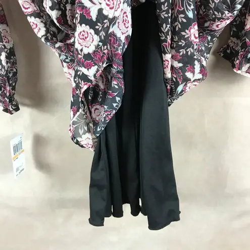 CITY STUDIO Floral Chiffon Mini Dress NWT SMALL