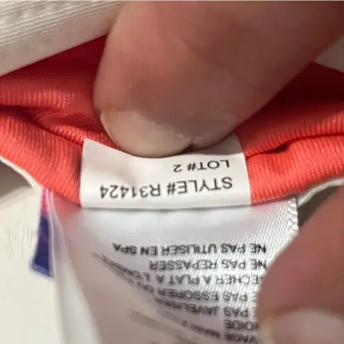 Coco Rave Women’s Pink Polka Dot Bikini Set Size Medium/Large Top Large Bottoms