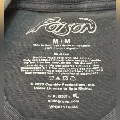 Poison October 1988 open up and say… ah! Grey Tour t