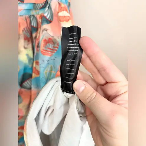 Voodoo Vixen Vintage 50s Inspired Butterfly Hot air Balloon Print Dress Size M Pink Size M