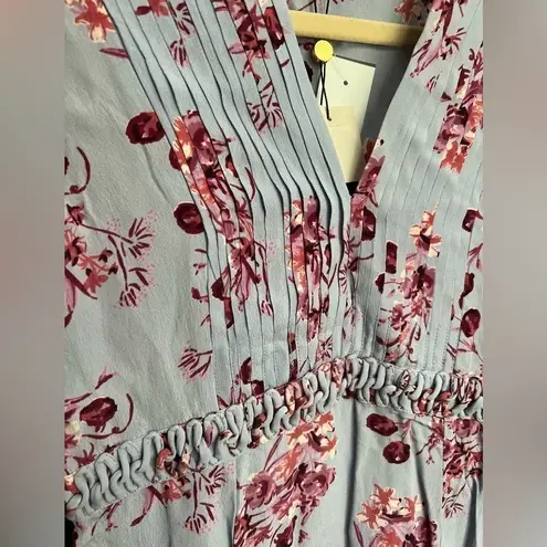 NWT byTiMo Periwinkle Midsummer Flowers Printed V - Image 7