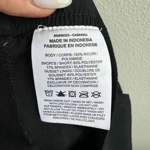 Nike  Air Womens Volt Pants Black DJ0903-010 Size Medium Built In Shorts Nylon thumbnail 7