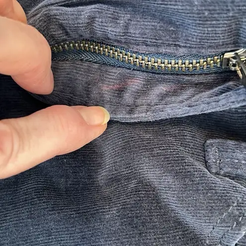 Calvin Klein sz4 blue straight leg cord jeans front&back pockets belt loops EUC Size 4 - Image 15