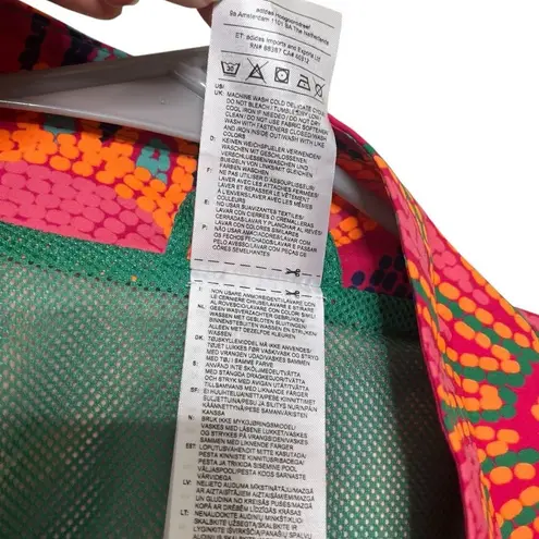 Adidas  x Farm Rio Windbreaker Women’s Size Small Pineapple Floral Print Jacket