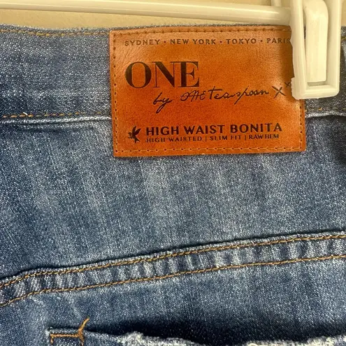 One Teaspoon One by  For Free People High Waist Bonita Short Size‎ 25