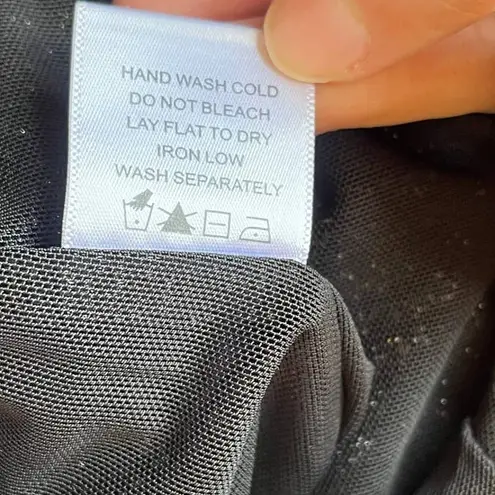 X by NBD Sequin Mini Cocktail Dress XS Ruffle Y2K LBD Whimsigoth Vampy Clubwear