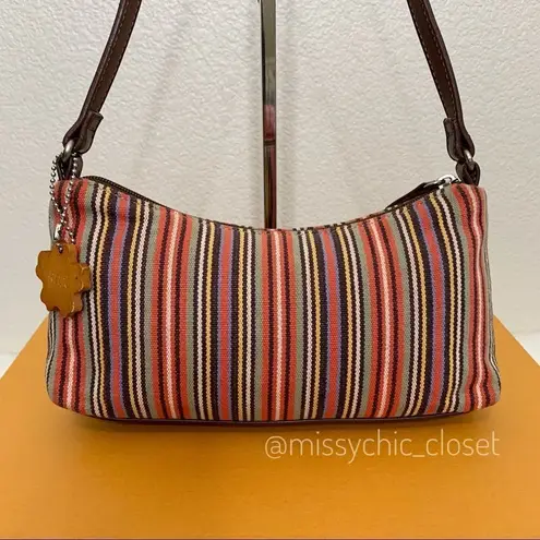 Relic  Y2K Woven Rainbow Knit Shoulder Bag