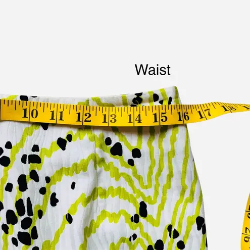 Bernard Zins Paris Aude Women's Pants 10 Made in France 100% Cotton Summer Chic Green