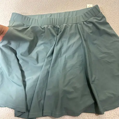 Honey Mark Swim Skort 2XL Green Sugar Skort Pockets High Waist NEW Size undefined