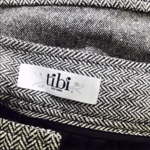 Tibi SZ 2 grey high-waisted skirt