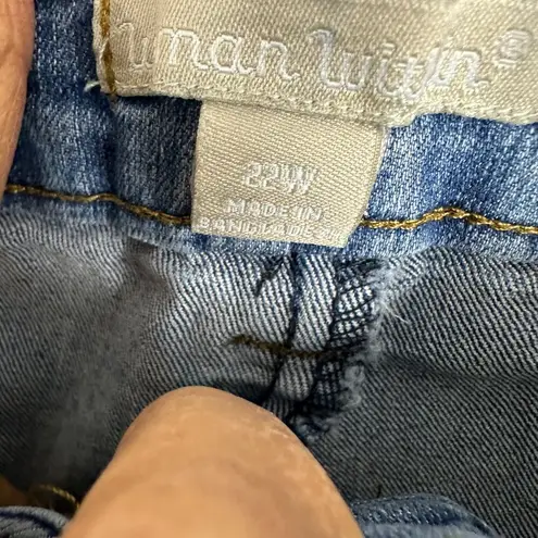 Woman Within Distressed Denim Jeans Size 22W From Bangladesh
