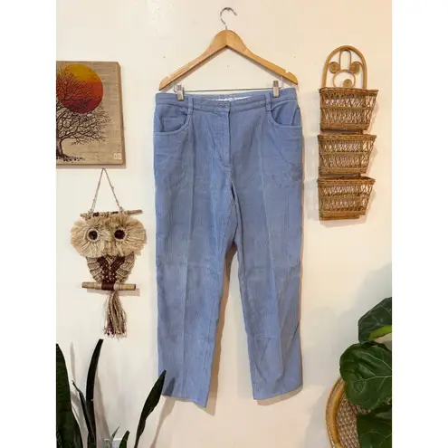 Christopher & Banks NOS Y2K Blue Corduroy Pants size 14