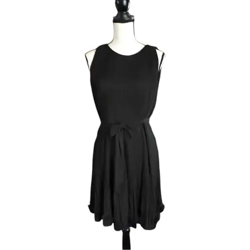 Alex Marie NWT Midnight Fantasy Pleated Sleeveless 3D Flower Hem Dress. …