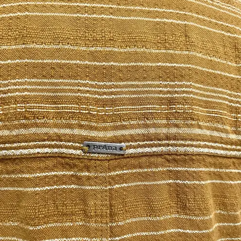 prAna Utility Craftsman Shirt Dress Long Sleeve Gorpcore Cotton Brown size XL