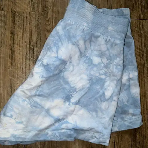 All In Motion blue tie dye shorts