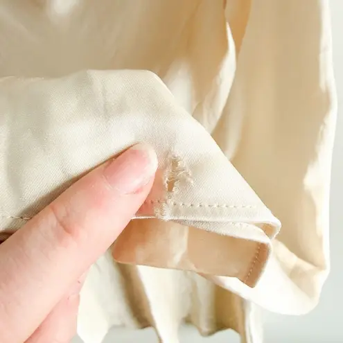 Reformation  Pike Satin Long Sleeve Dress Size M - Image 9