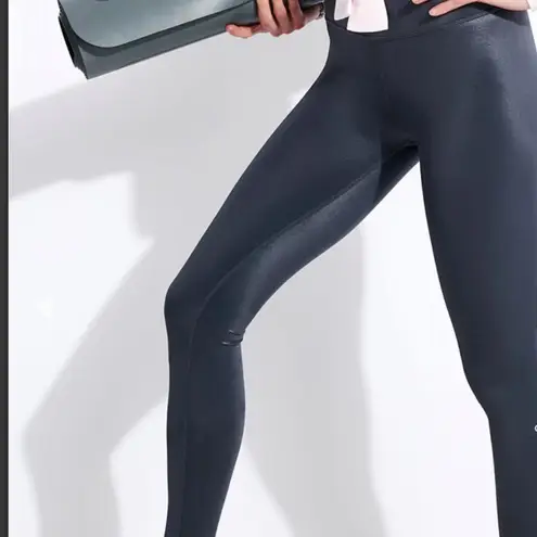 Alo Yoga  High-Waist Shine Legging in Anthracite Shine nwot‎