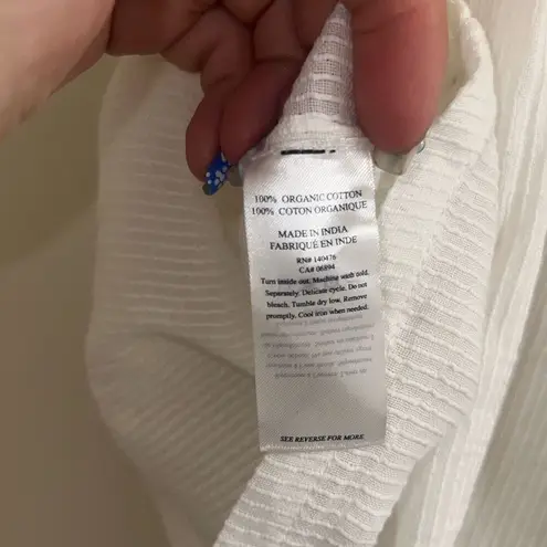 Faherty ✨ Ozette Dobby Sleeveless Cotton Sz Small Top✨