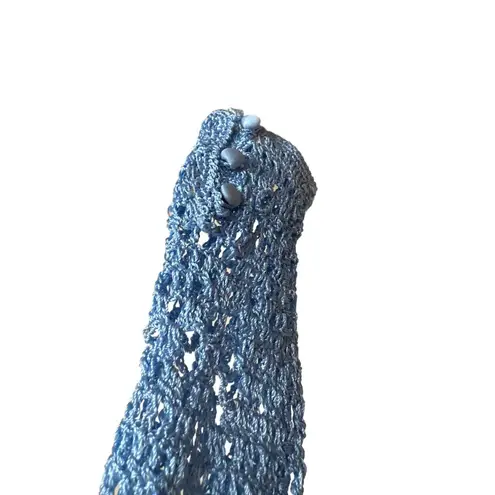 SER.O.YA Parley Crochet Top in Sky Blue XS