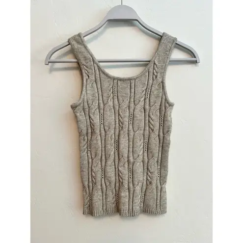Current Air Los Angeles Size: Small Grey Sweater Tank