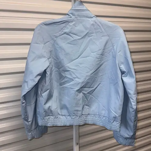 Vintage IZZI Jacket Blue PIN STRIP Women's Size MEDIUM