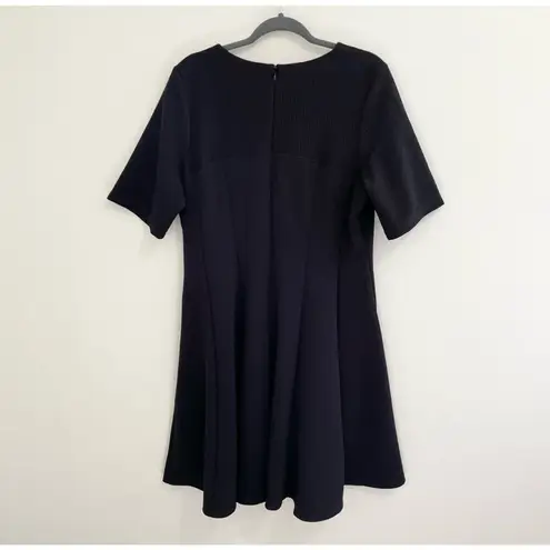 Lane Bryant  NWT Perfect Sleeve Textured Fit & Flare Dress