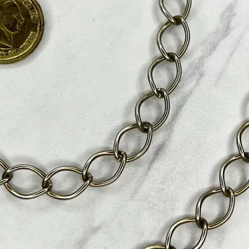 George Washington Coin Chain Belt Gold Tone Y2K Small (S) ✨