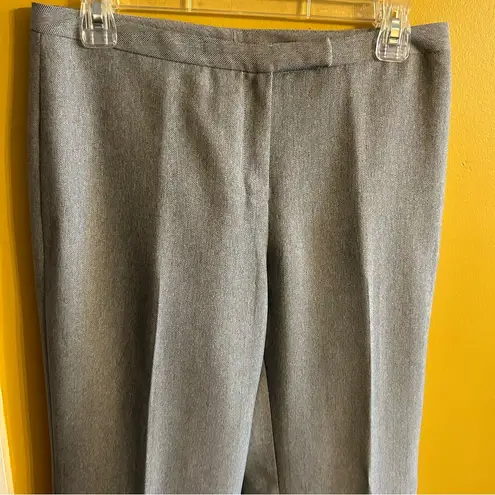 Giorgio Sant' Angelo 2 piece ladies herringbone grey professional pant suit 6 P Gray Size 6P