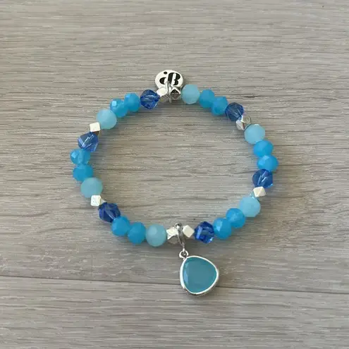 Bomb Party Coastal Elegance Bracelet Stack OS NWT IN BOX Blue