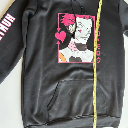 Hunter X Hunter Hisoka Graphic Hoodie Black Size XL