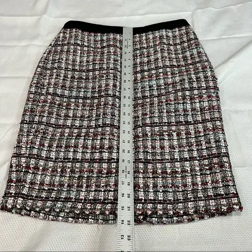 Talbots  Multicolor Tweed Lined Pencil Skirt - Image 4