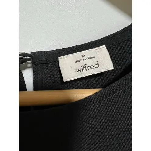 Wilfred romper Aritzia Rive beige black With pockets Size M