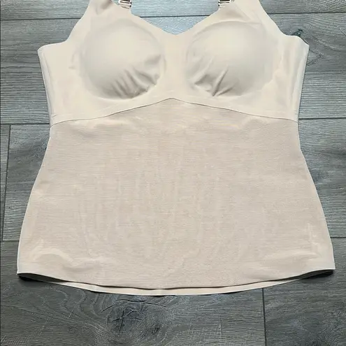 Honeylove LiftWear Wireless Shapewear Tank Tan Size 1X